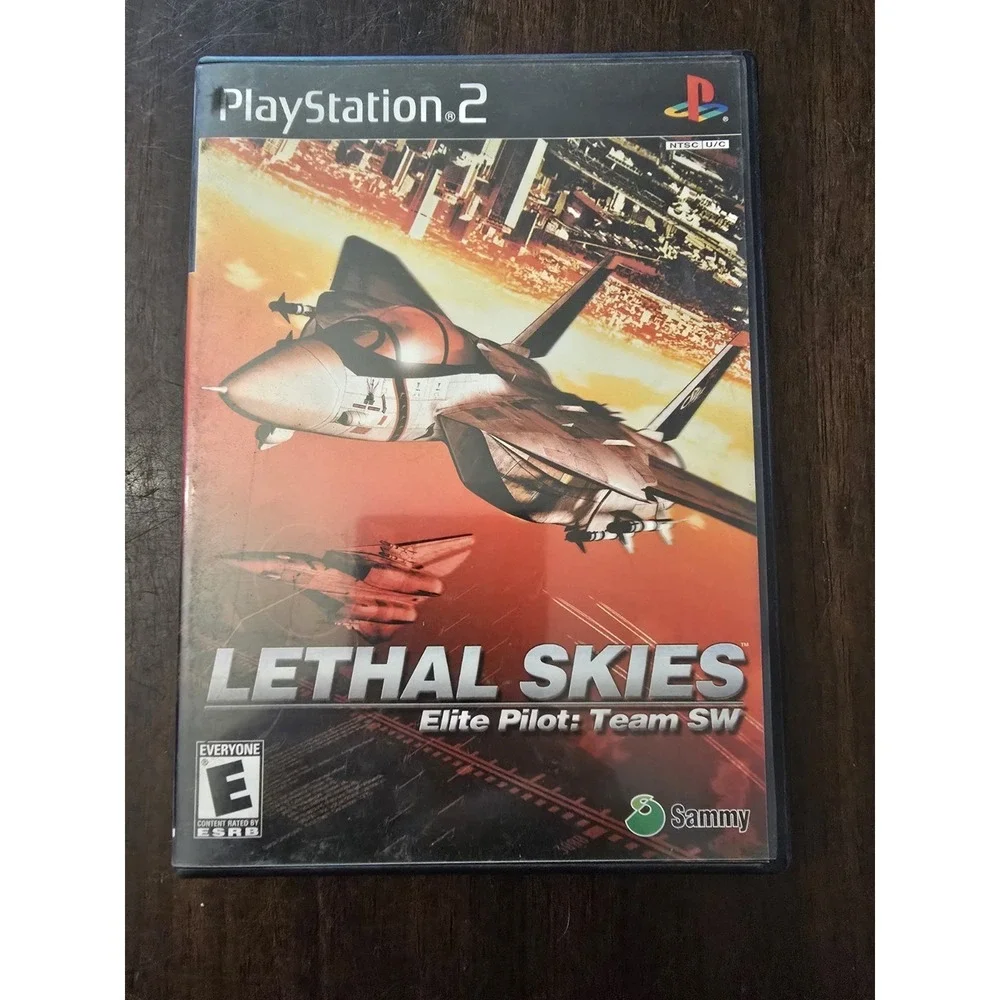 PlayStation 2 PS2 Black Label Lethal Skies Elite Pilot: Team SW TESTED